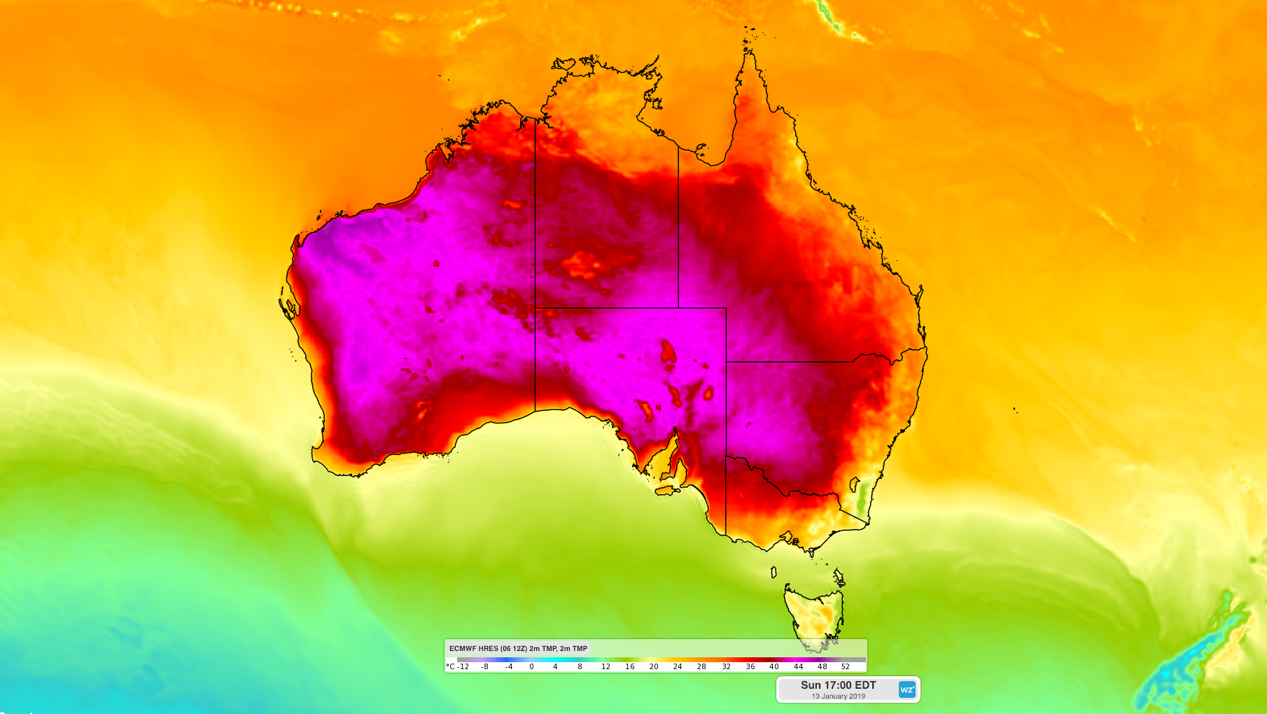 WA heat set to spread across Australia